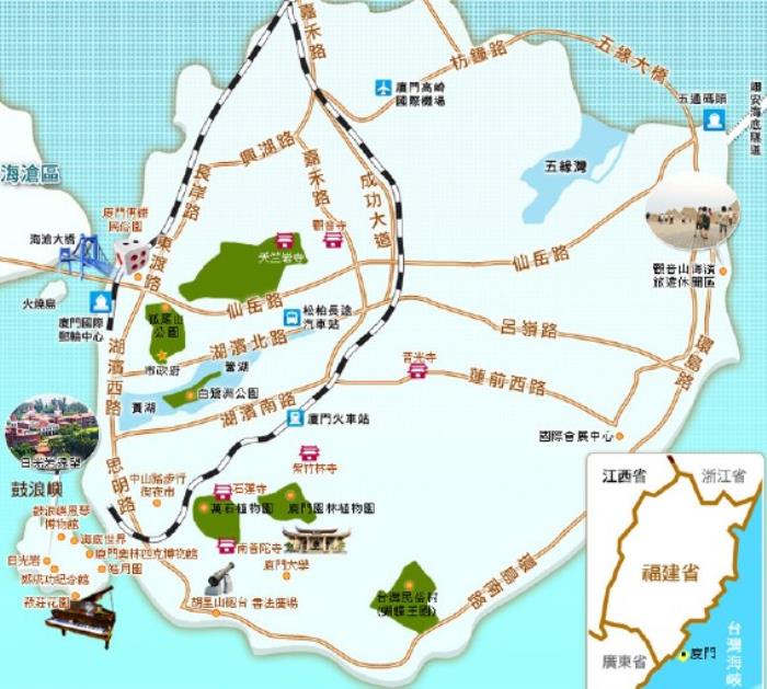 厦门当地优秀私人导游一天多少钱和厦门旅游必玩的景点介绍