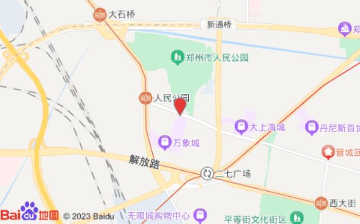 宜必思·尚品酒店(二七广场大卫城店)位置图 宜必思·尚品酒店(二七广场大卫城店)位置图