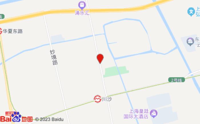 全季酒店(上海浦东机场川沙路店)位置图 全季酒店(上海浦东机场川沙路店)位置图