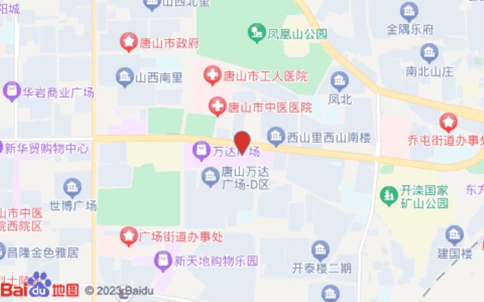 如家派柏云酒店(唐山万达广场店)位置图 如家派柏云酒店(唐山万达广场店)位置图