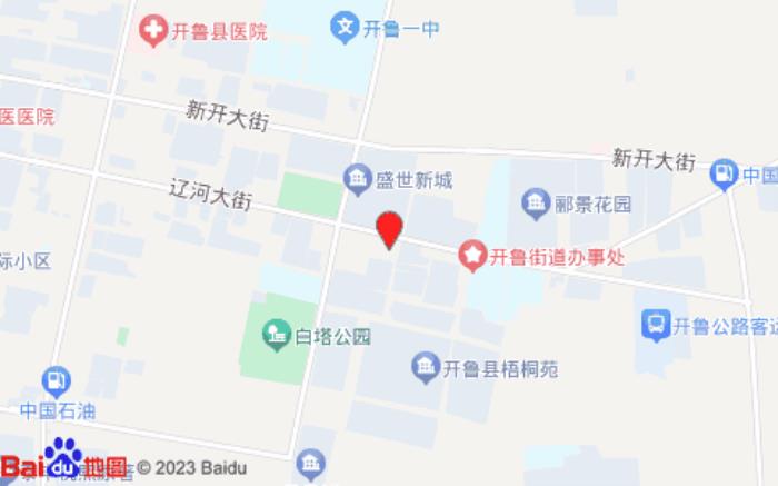 格林豪泰智选酒店(通辽开鲁店)位置图 格林豪泰智选酒店(通辽开鲁店)位置图