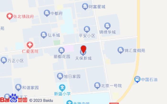 维也纳酒店(张家口张北店)位置图 维也纳酒店(张家口张北店)位置图