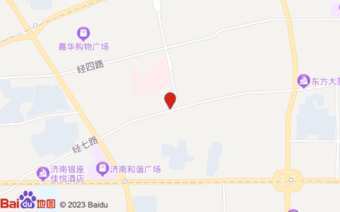 银座佳驿·轻居(济南经七路省立医院店)位置图