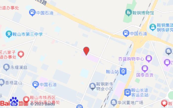 如家商旅酒店(鞍山火车站佳兆业广场店)位置图