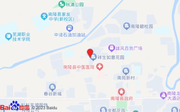 南陵县如意宾馆(小乔路店)位置图 南陵县如意宾馆(小乔路店)位置图