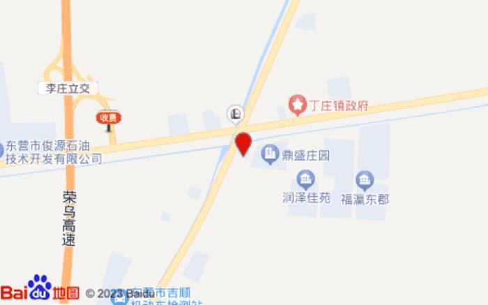 华驿精选酒店(东营广饶丁庄店)位置图 华驿精选酒店(东营广饶丁庄店)位置图