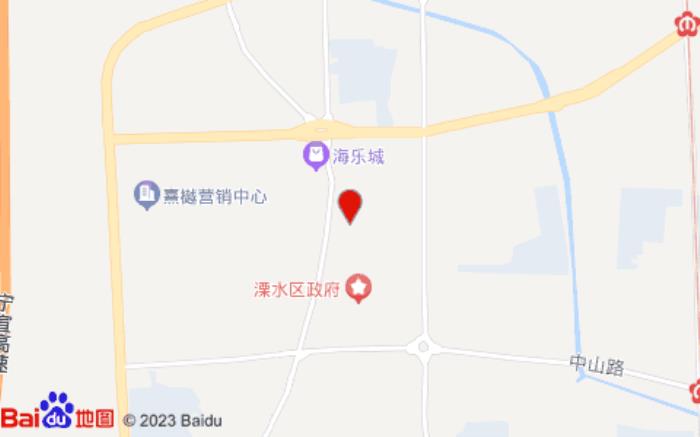 南京溧水智选假日酒店(中大街店)位置图 南京溧水智选假日酒店(中大街店)位置图