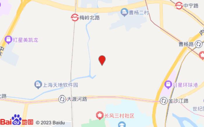 布丁严选酒店(上海环球港金沙江路店)位置图