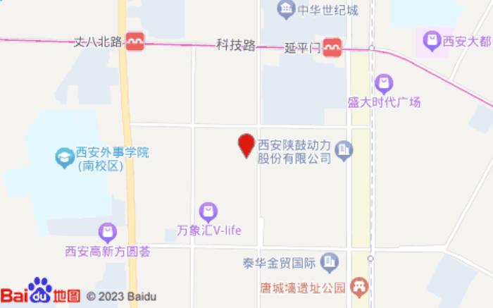 智选假日酒店(西安团结南路店)位置图 智选假日酒店(西安团结南路店)位置图