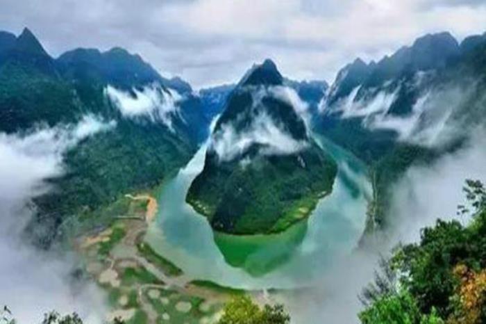 红水河百里画廊 红水河百里画廊