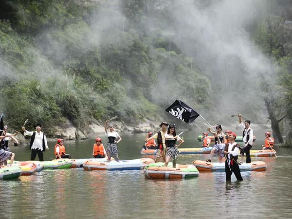 连云山峡谷漂流 连云山峡谷漂流
