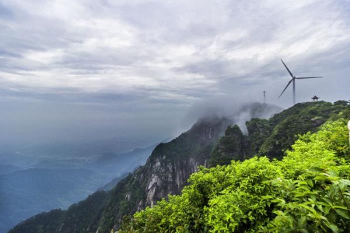九宫山银河谷漂流 九宫山银河谷漂流