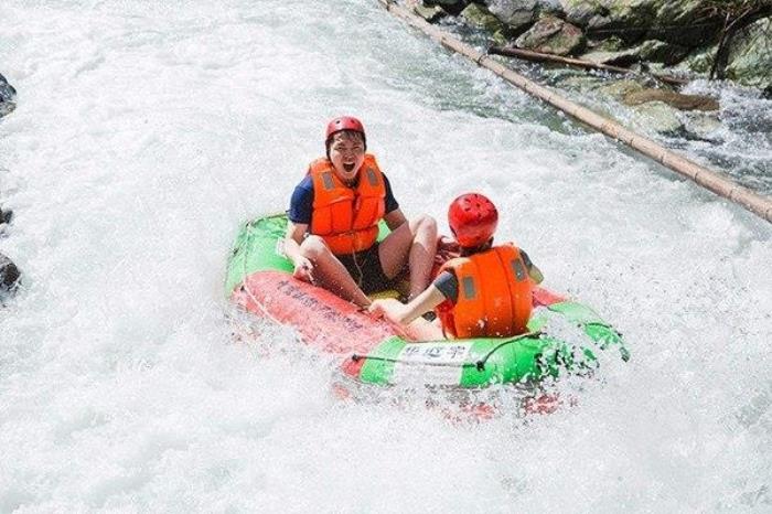 九宫山银河谷漂流 九宫山银河谷漂流