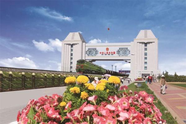 满洲里国门景区 满洲里国门景区