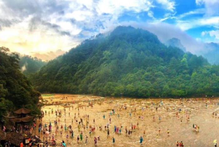 宁德白水洋风景区 宁德白水洋风景区