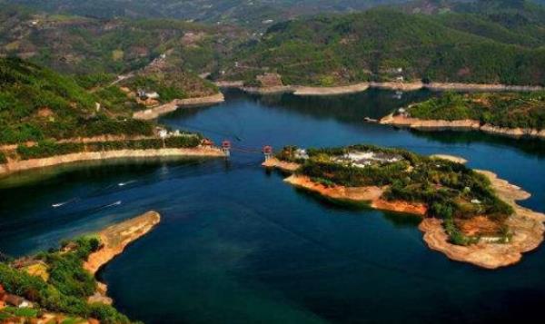 瀛湖翠屏岛 瀛湖翠屏岛