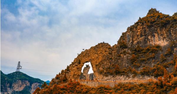 长治市壶关太行山大峡谷八泉峡景区 长治市壶关太行山大峡谷八泉峡景区