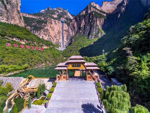 长治市壶关太行山大峡谷八泉峡景区 长治市壶关太行山大峡谷八泉峡景区