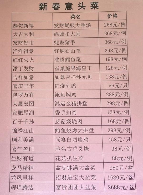 广州春节年夜饭最佳餐厅是哪家